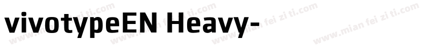 vivotypeEN Heavy字体转换